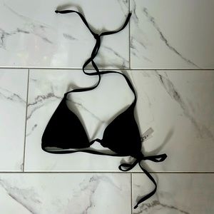 Black Size M Bikini Top